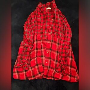Beautiful plaid shirt!:) size M